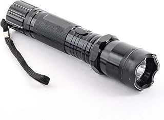 ECOSKY Metal Alloy 1101 LED 2 in 1 Rechargeable Flashlight Torch for Outdoor Indoor Emergency| Portable Handheld Tactical ... Price In India