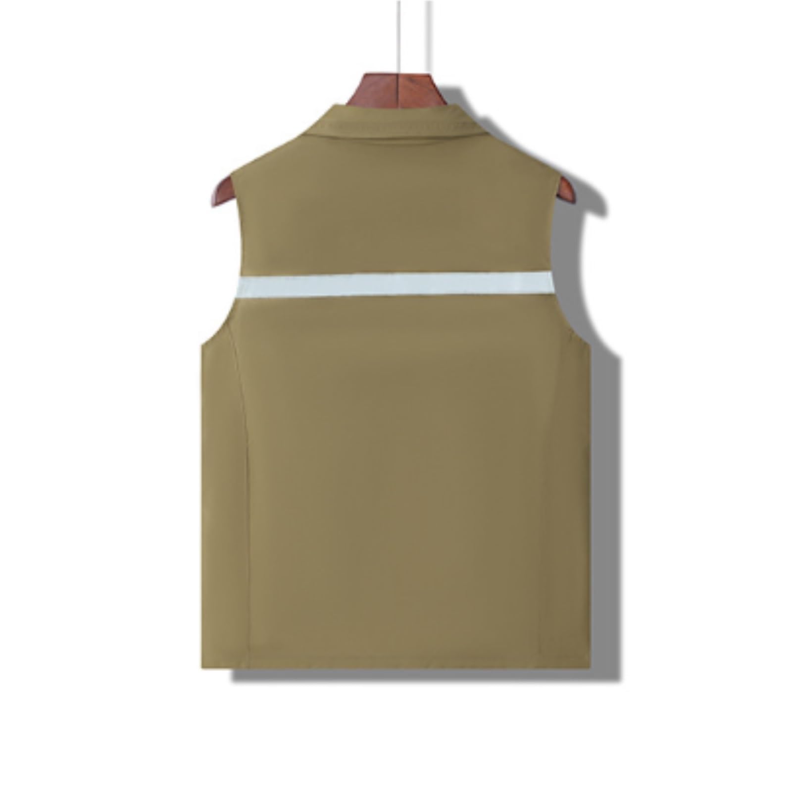 Chaleco Reflectante Impermeable For Exteriores, Ideal For La Seguridad En El Trabajo Nocturno.