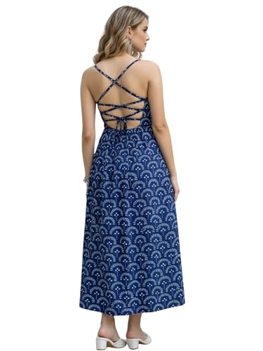 Image of Aahwan White Printed Round Neck Sleeveless Backless Long Indo Western Fusion Dress for Women's & Girl's