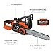 BLACK+DECKER 20V MAX Electric Chainsaw, 10 inch Cordless Chainsaw with Battery and Charger Included, Automatic Oiler, Low Kickback Power Chain Saws (LCS1020)