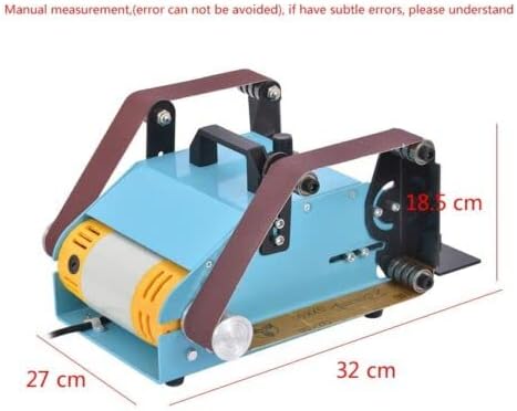 Desktop Double-shaft Electric Belt Sander Household Grinding Machine 950W