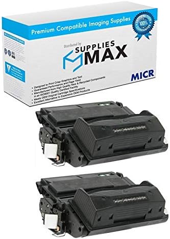 Reemplazo compatible para MICR Print Solutions MCR42XM_2PK MICR Cartucho de tóner de alto rendimiento (rendimiento de páginas 2PK-20000), reemplazo