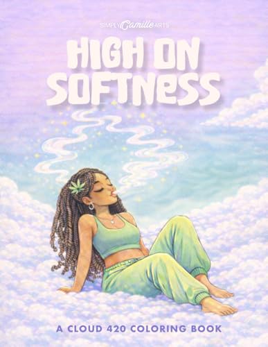 High on Softness: A Cloud 420 Coloring Book