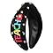Mokkia Teacher Headband Accessories For Women - Book Pencil FRI -YAY Rhinestone Crystal Embellished Knotted Headbands - Back To School Appreciation Gifts Teacher Outfits (Pattern H