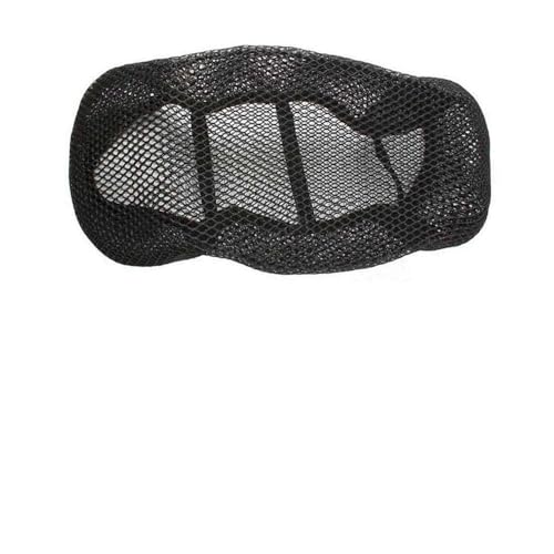 Cojín moto antideslizante de cuatro estaciones con funda de asiento motocicleta de malla fresca