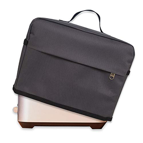 Nabaat 2 slice Toaster cover with pockets to hold jam spreader knife & toaster tongs,dust and fingerprint protection (Grey) Nabaat 2 slice Toaster cover with pockets to hold jam spreader knife & toaster tongs,dust and fingerprint protection (Grey)