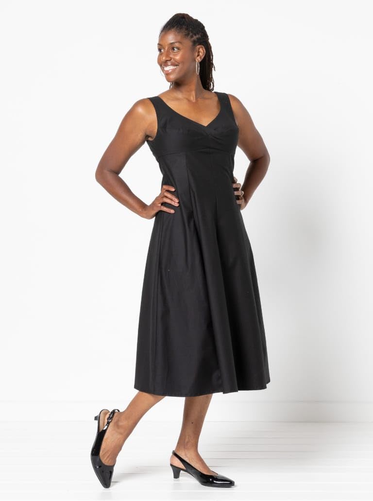 Style Arc Sewing Pattern - Sabrina Woven Dress (Sizes 18-30)