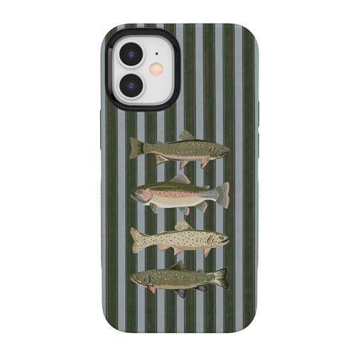 Casely iPhone 12 Mini Case | Best Catch | The Boyfriend Collection | Bold Protective Design | Compatible with MagSafe