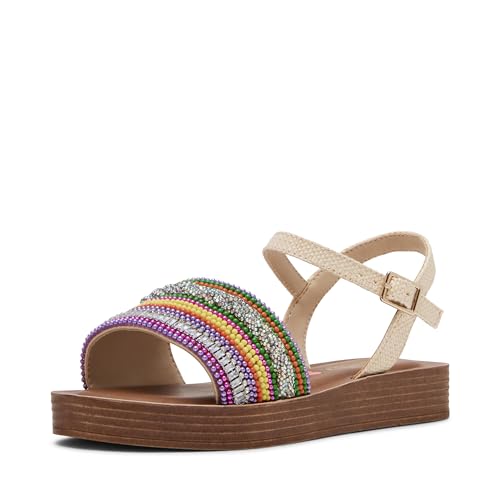 Steve Madden Girl's Trim Flat Sandal