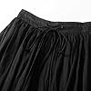 Flowy Cotton Linen Skirt for Women High Waist Draw... #2