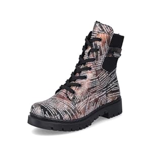 Rieker Damen Combat Boots Y2421, Frauen Stiefeletten