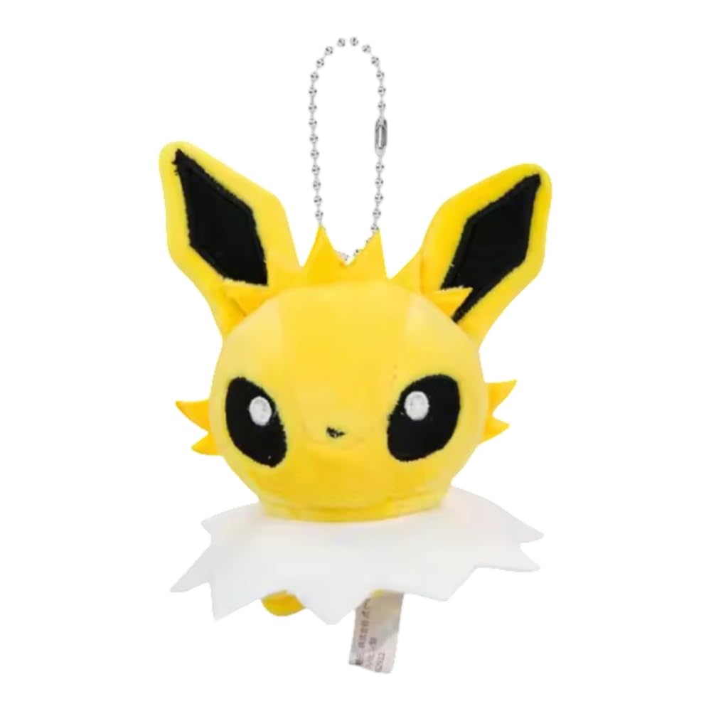 Pokémon Unisex Jolteon Pokemon | Plush Keyring/Bag Charm Figure | 15+ Years (Jolteon)