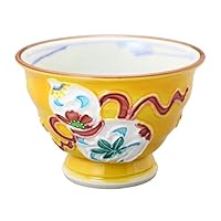 Amazon.co.jp: 京焼 清水焼 昇峰窯 ぐい呑 黄交趾六瓢雲錦 G2-2