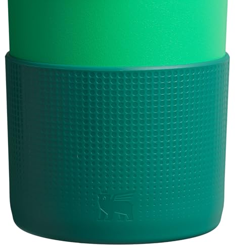 Image of Stanley Quencher Boot and Straw Cover Cap | Anti-Slip Silicone Protector for 40 oz Tumbler with Handle | Accessory Set for Stainless Steel Drinking Cup | BPA-Free | Alpine