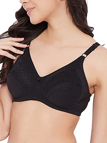 Image of Clovia Women's Cotton Non-Padded Wire Free Full Coverage Bra