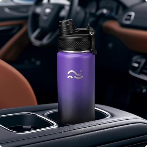 Image of Swigina Insulated Water Bottle with Boot (Keep 36hrs Cold) BPA Free, 24 oz