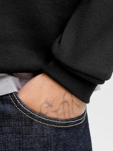 JACK & JONES Male Sweatshirt mit Rundhals Einfarbig Sweatshirt mit Rundhals 5