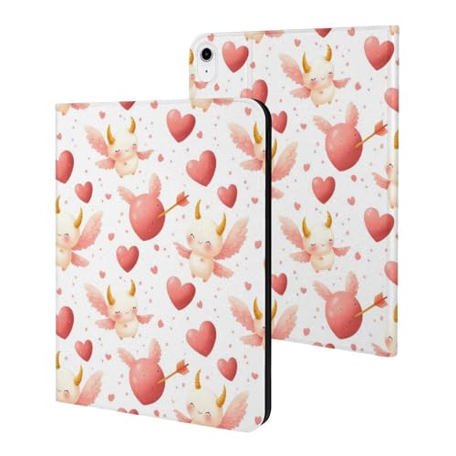 Étui iPad 10e génération avec support fée rose pour regarder vos séries confortablement