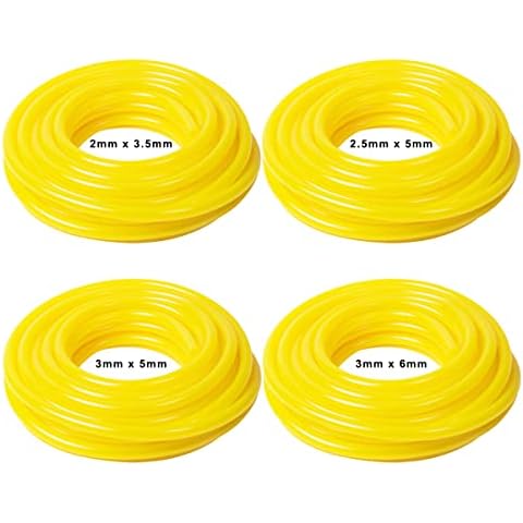 Juego de 4 mangueras de combustible de diferentes diámetros Herfair Cover