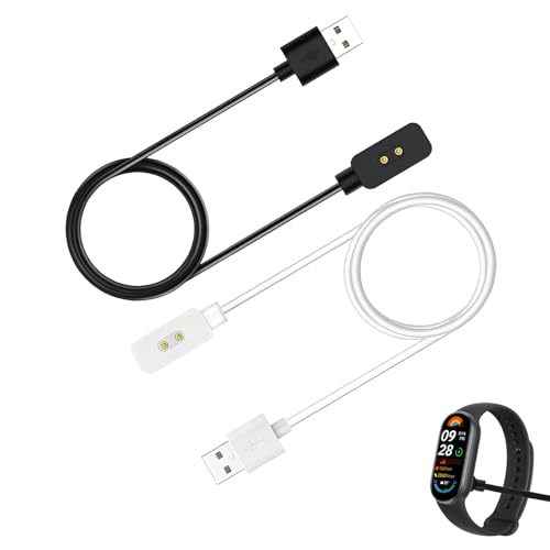 Lot de 2 Chargeurs Magnétiques USB pour Montre Connectée, Câble d...