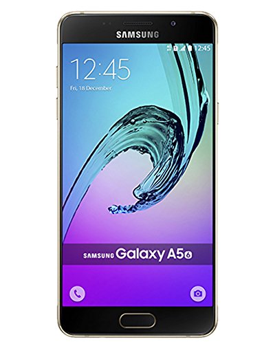Samsung Galaxy A5 (2016) Duos SM-A5100 16GB Dual SIM Unlocked GSM Smartphone - International Version, No Warranty (Gold)