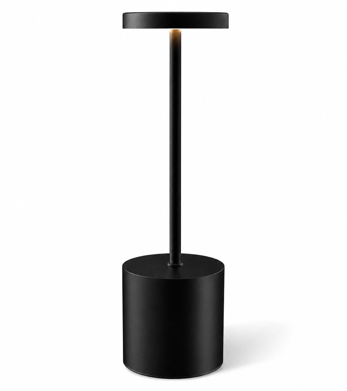 Cordless Table Lamp Rechargeable LED Desk Light with 5000 mAh Battery, 3 Color Dimmable Touch Control Wireless Metal Lamp for Bedroom, Restaurant, Dining Table, Patio, Cafe & Bar-picture-11