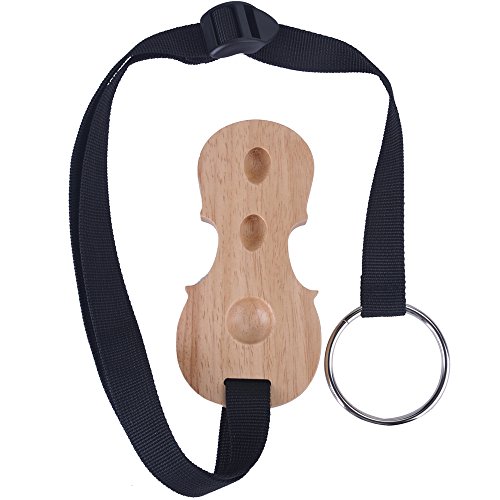 Punk Solid Wood Cello Endpin Rest Non-Slip Stopper Anchor Protector In Cello Shape 3 Holes Holder (2A) #TOP3