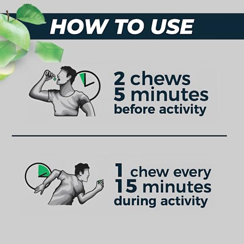 Image of TITANIUM Energy Chews for Running, Cycling - Plant-Based Natural Endurance Energy Gummies to Re Fuel - Energy Supplements - Preworkout Snack Bloks - Faster Than Energy Gels - No Caffeine - 8 Count