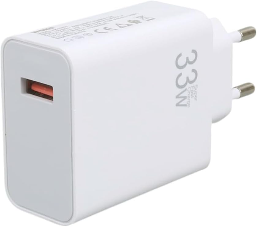 Gerçek Güç 33W Redmi Note10/11/12/13 Pro Ve Plus ile Uyumlu Turbo Şarj Saniyeli Adaptör + Kablo Şarj Set