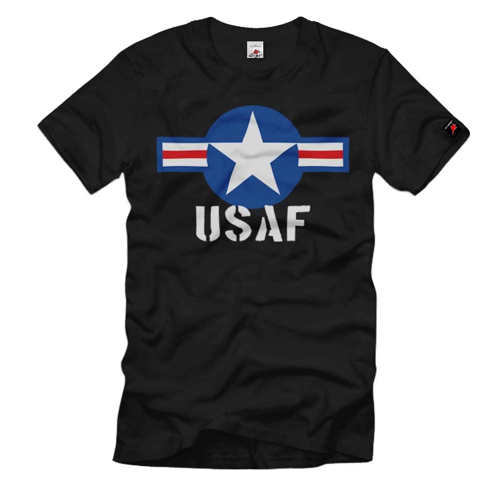 T-Shirt US Air Force Copytec noir taille L en coton - 3