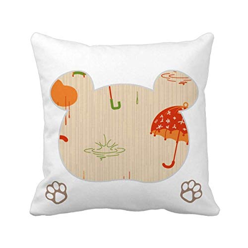 Housse de coussin nuage ours aux finitions soignees pour canape moderne