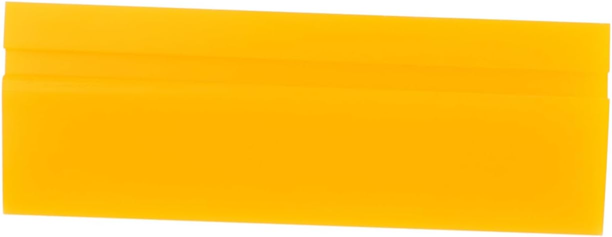 Hemoton Plastic Squeegee Film Applying Tool for Car Window Decals Yellow Scraper Auto Gadget for Easy