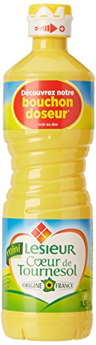 Lesieur Huile coeur de tournesol, cultivé et produit en France - La bouteille de 50cl Cover