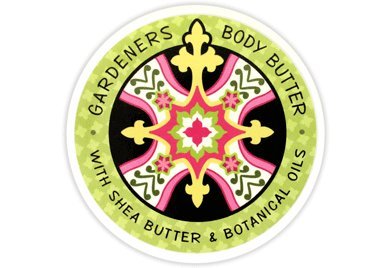 Greenwich Bay Trading Company Botanic Body Butter with Shea Butter and Cocoa Butter 8oz Tub (Gardeners)