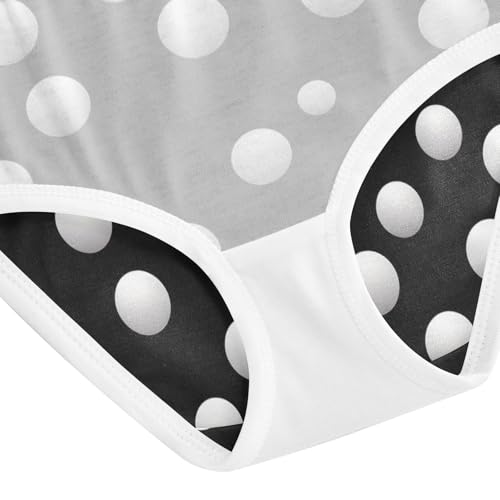 Many Polka Dot Girls Underwear, Toddler Girl Briefs, Girls Cotton Underwear, 2–8 Years4