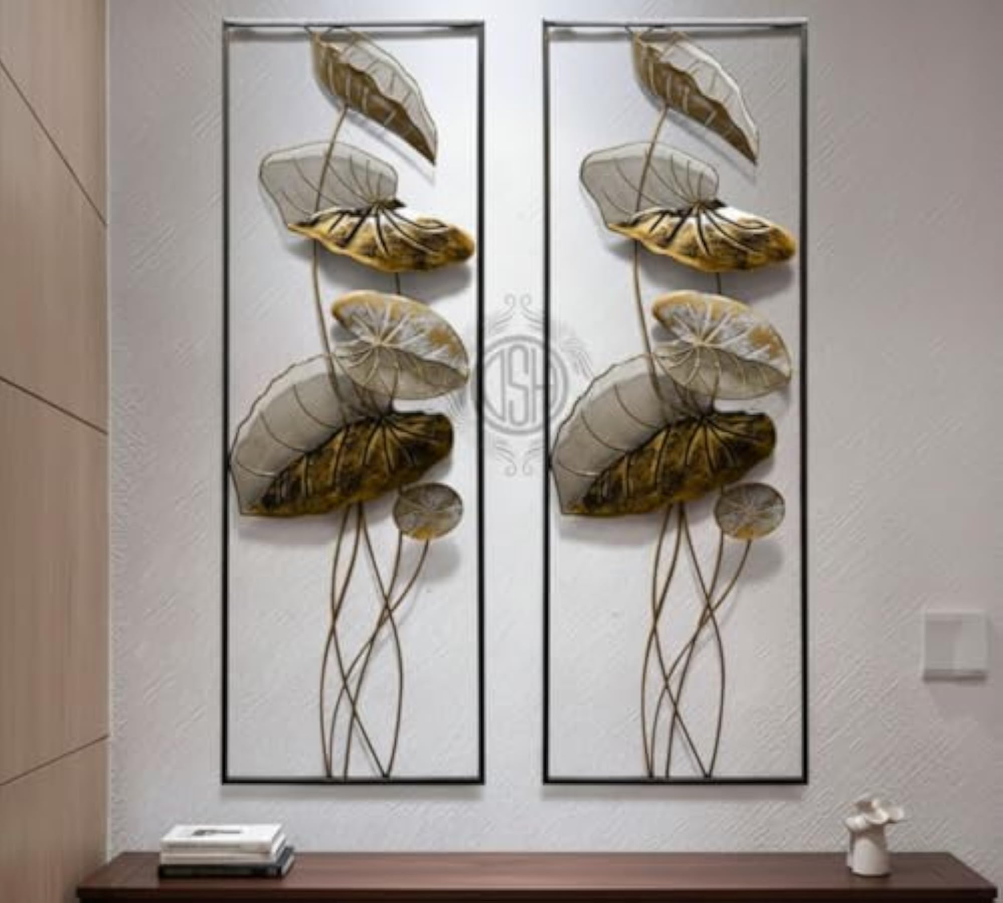 Multi Color Metal Wall Hanging Art, Home Decor