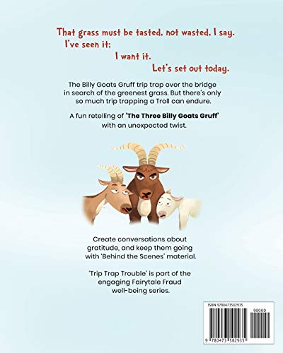 Trip Trap Trouble: A story about the Three Billy Goats Gruff and gratitude (Fairytale Fraud) - Image 2