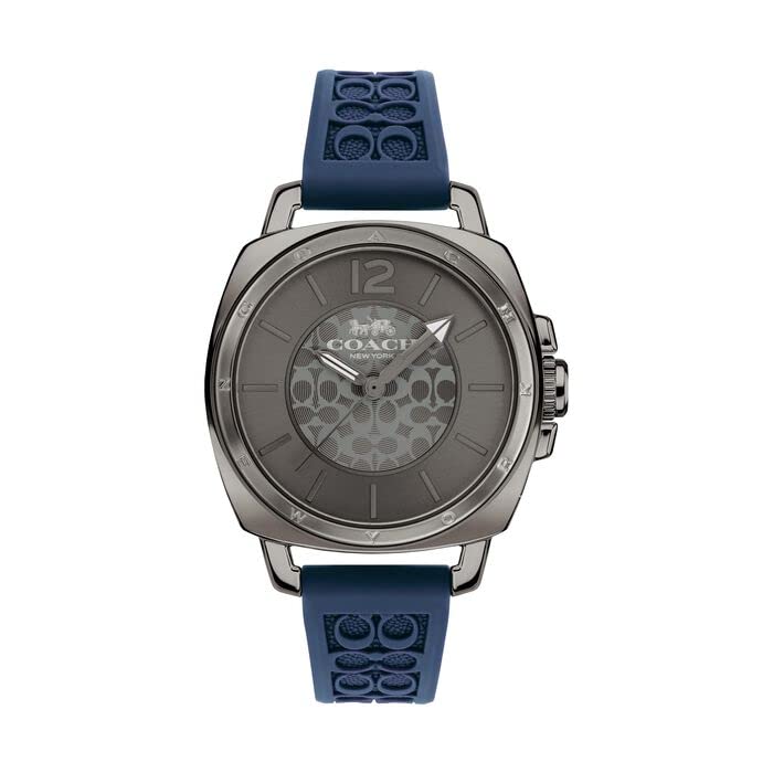 Blue silicone Coach watch COACH Men main image 3