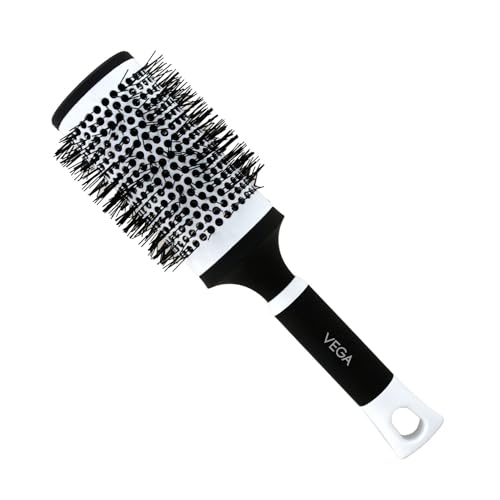 Vega Hot Curl Brush (India’s No.1* Hair Brush Brand) For Hair Styling, Drying, Healthy Hair and Add Volume, Large (H1-PRL) Vega Hot Curl Brush (India’s No.1* Hair Brush Brand) For Hair Styling, Drying, Healthy Hair and Add Volume, Large (H1-PRL)