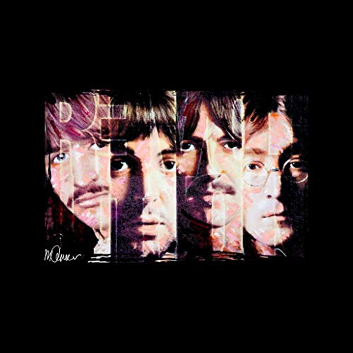 VINTRO The Beatles Revolution Sweat-shirt pour homme Portrait original de Sidney Maurer Impression professionnelle - Les Beatles, Paul McCartney, John Lennon, RIngo Starr, George Harrison VINTRO The Beatles Revolution Sweat-shirt pour homme Portrait original de Sidney Maurer Impression professionnelle – Image 3