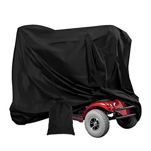 Oxford Heavy Duty Waterproof Wheelchair Storage Cover - All-Weather Outdoor Protection for Most Mobility Scooters (170x61x117cm)