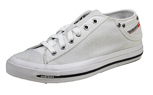 DIESEL Low Sneaker Glitter-Look Donna Esposizione