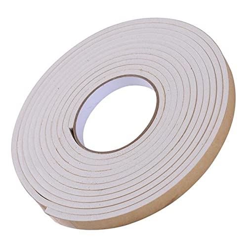Immech - Gasket White Foam Single Sided Adhesive Tape, Insulation Foam Strip, 25mm (width) x 3mm (form thickness) x 10-meter length (B09XK7LH89) Amazon Price History, Amazon Price Tracker