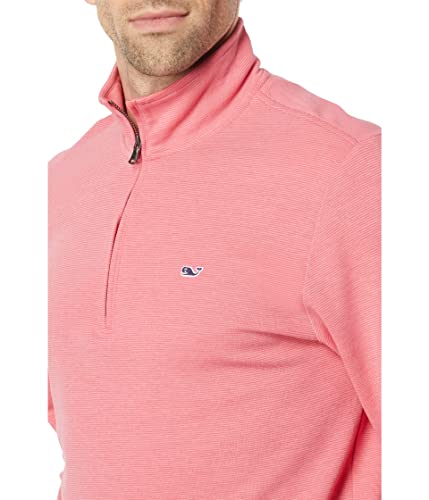 Image of vineyard vines Men's Saltwater Quarter-Zip Pullover Sweater