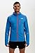 Produktbild time to run Thermo-Laufjacke für Herren mit Frontreißverschluss Kapuze und Taschen XXL Luftblau