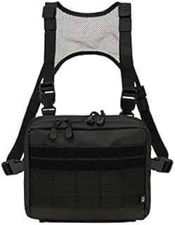 Brandit Unisex Us Cooper Chest Pack torba operator, czarny, jeden rozmiar