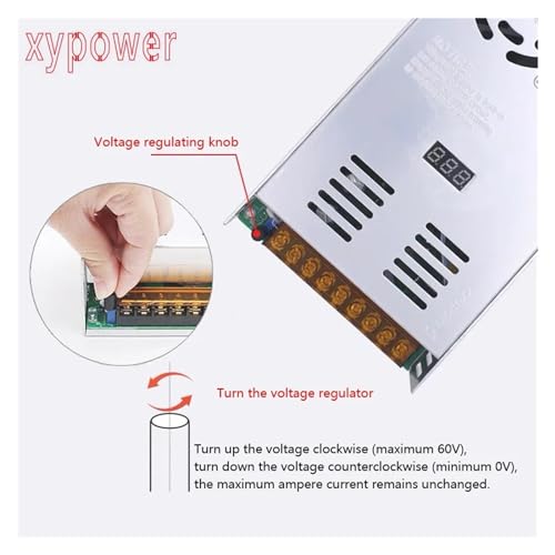 Alimentation DC 0-24V 480W transformateur tension réglable - 4