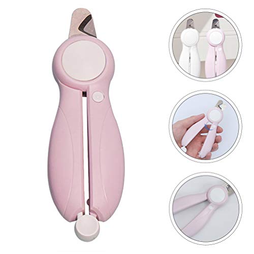 Cortador de unhas Balacoo para cães com luz de LED, cortador de unhas para gatos e cães, tesouras de