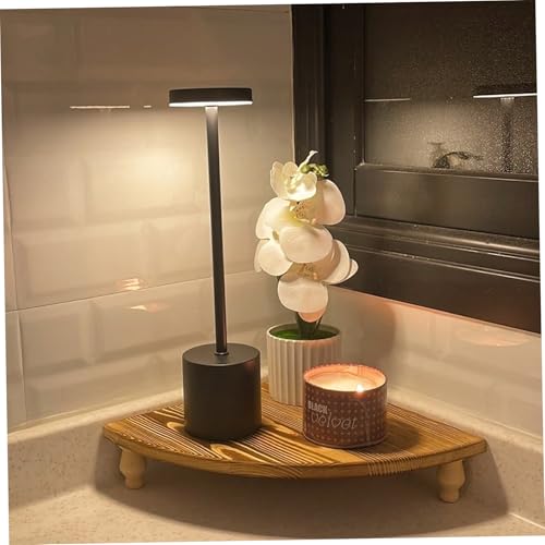 Étagère d'angle rustique en bois 28 cm pour optimiser un petit espace - 7