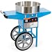VIVO Blue Electric Commercial Cotton Candy Machine, Candy Floss Maker with Cart (CANDY-V002B)